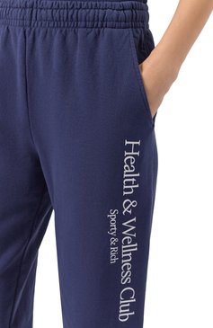 Хлопковые джоггеры SPORTY AND RICH, арт. PA036612241BL106, фото 5