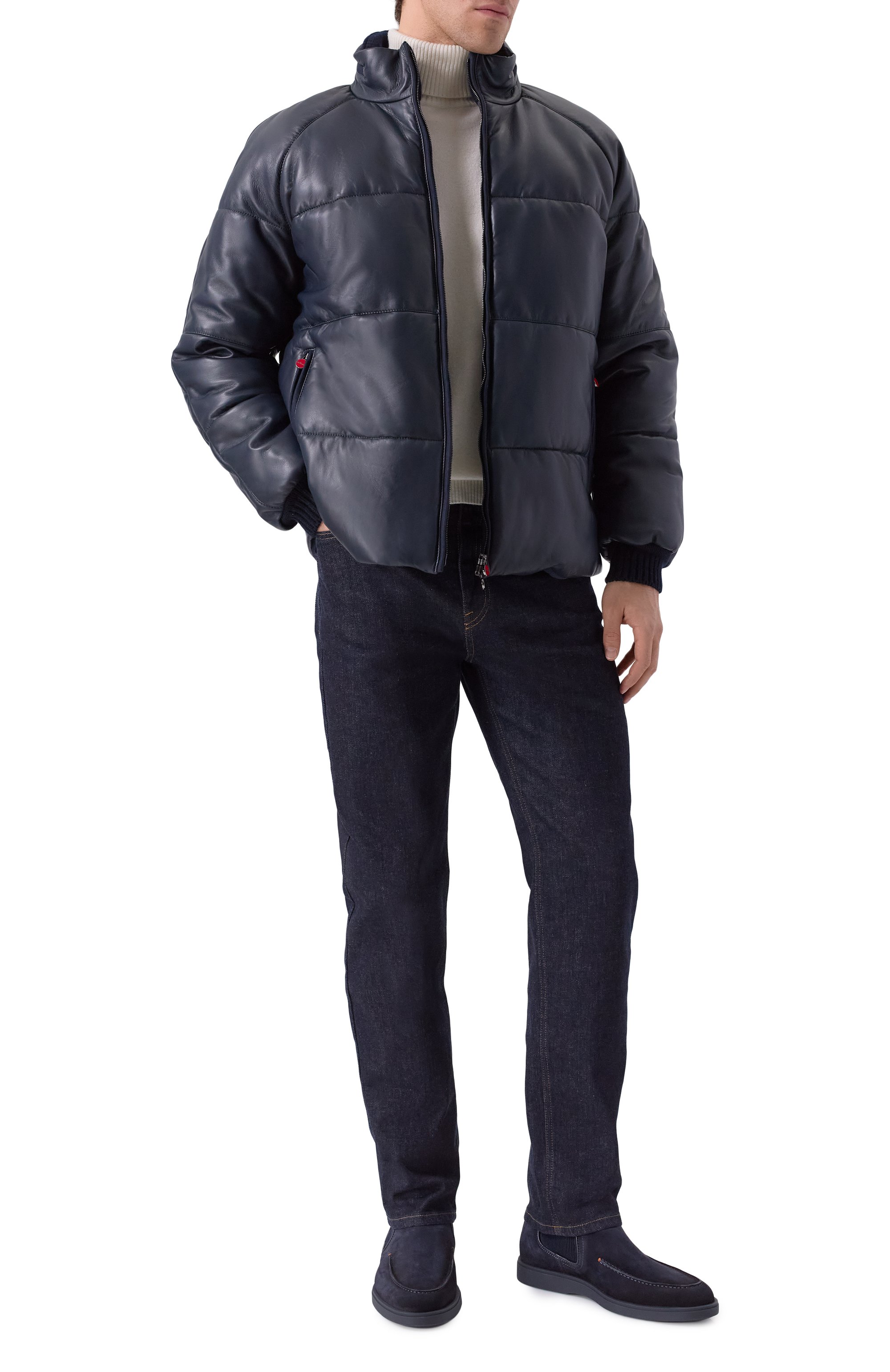 Замшевые челси detroit SANTONI, арт. MGDG1914300TGGEX, фото 2