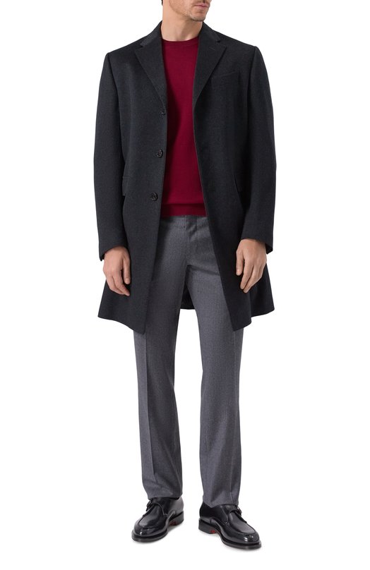 Шерстяной джемпер Andrea Campagna M5625-6680 Бордовый  M5625-6680 Фото 2