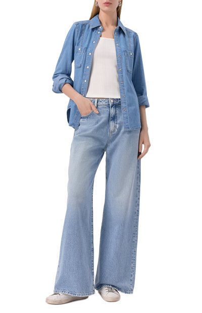 Хлопковая майка RE/DONE, арт. 865-02WVGRBTK, фото 2