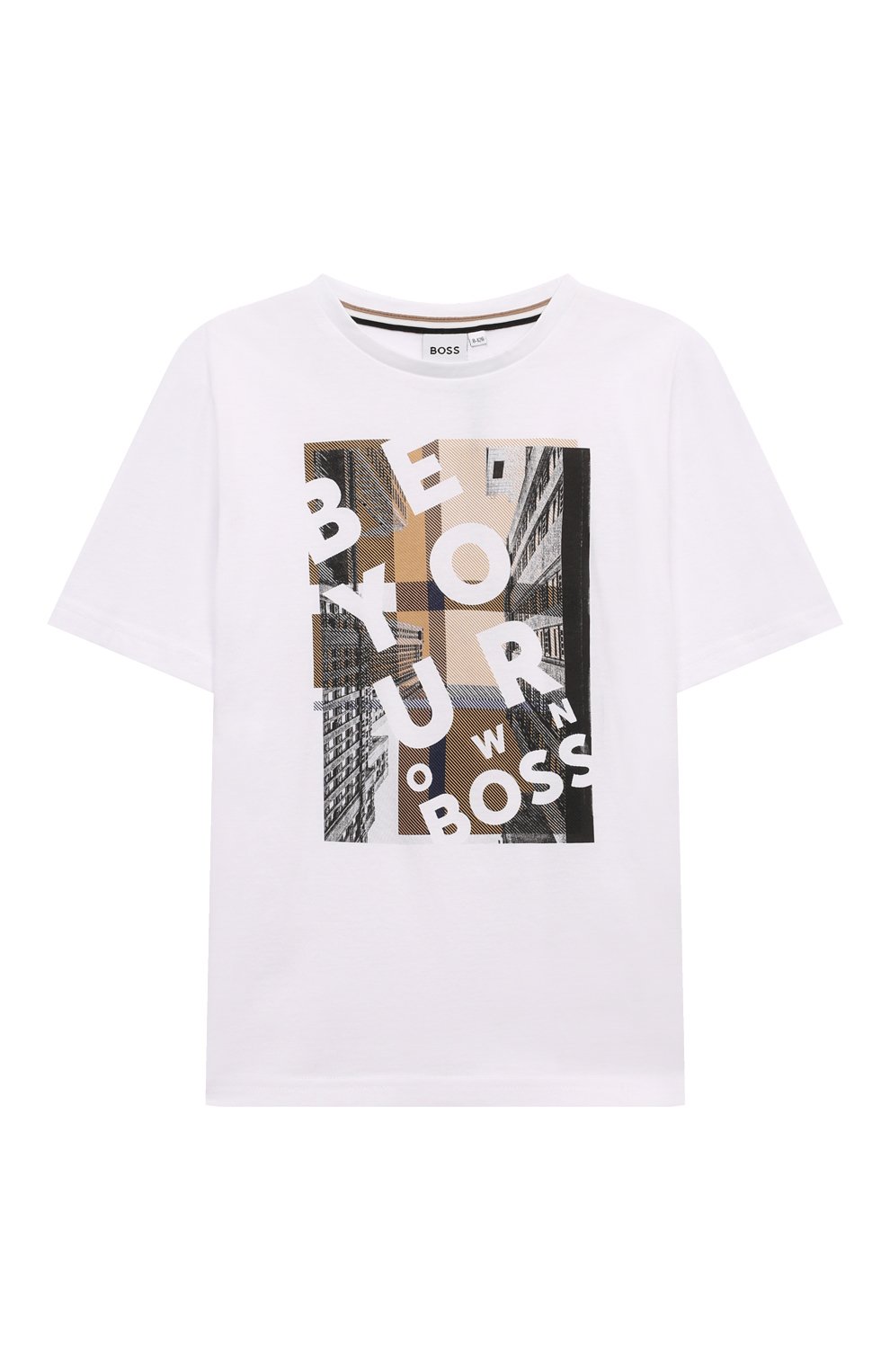 Хлопковая футболка BOSS, арт. J51217, фото 1