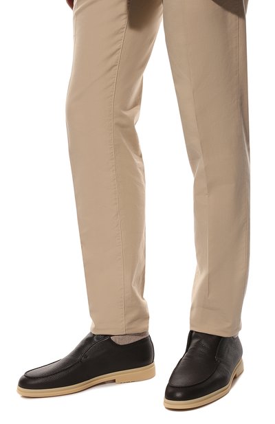 Кожаные ботинки open wintery walk LORO PIANA, арт. FAL9980, фото 3