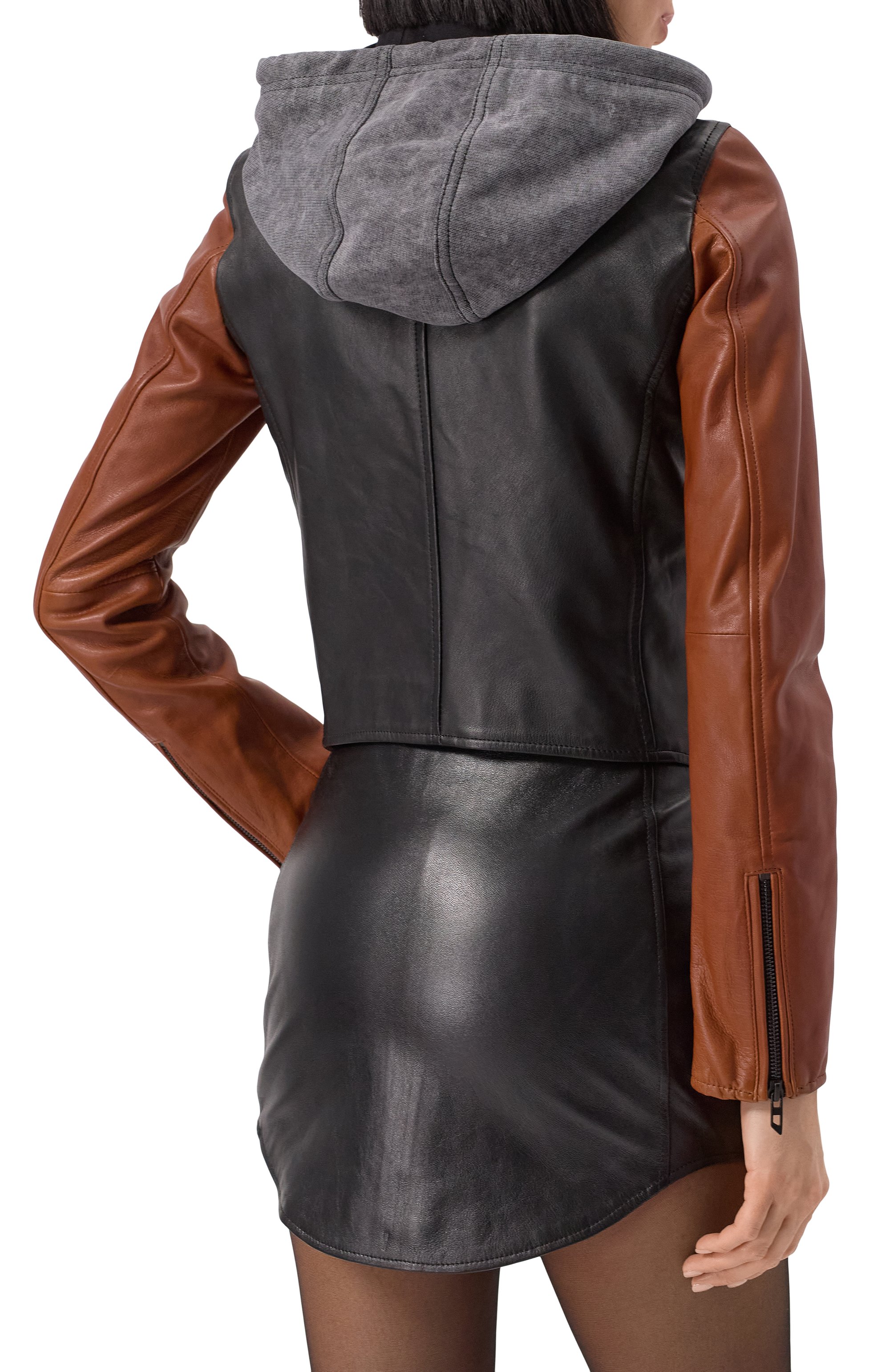 Кожаная куртка DIESEL, арт. A16047/0CLBQ, фото 4