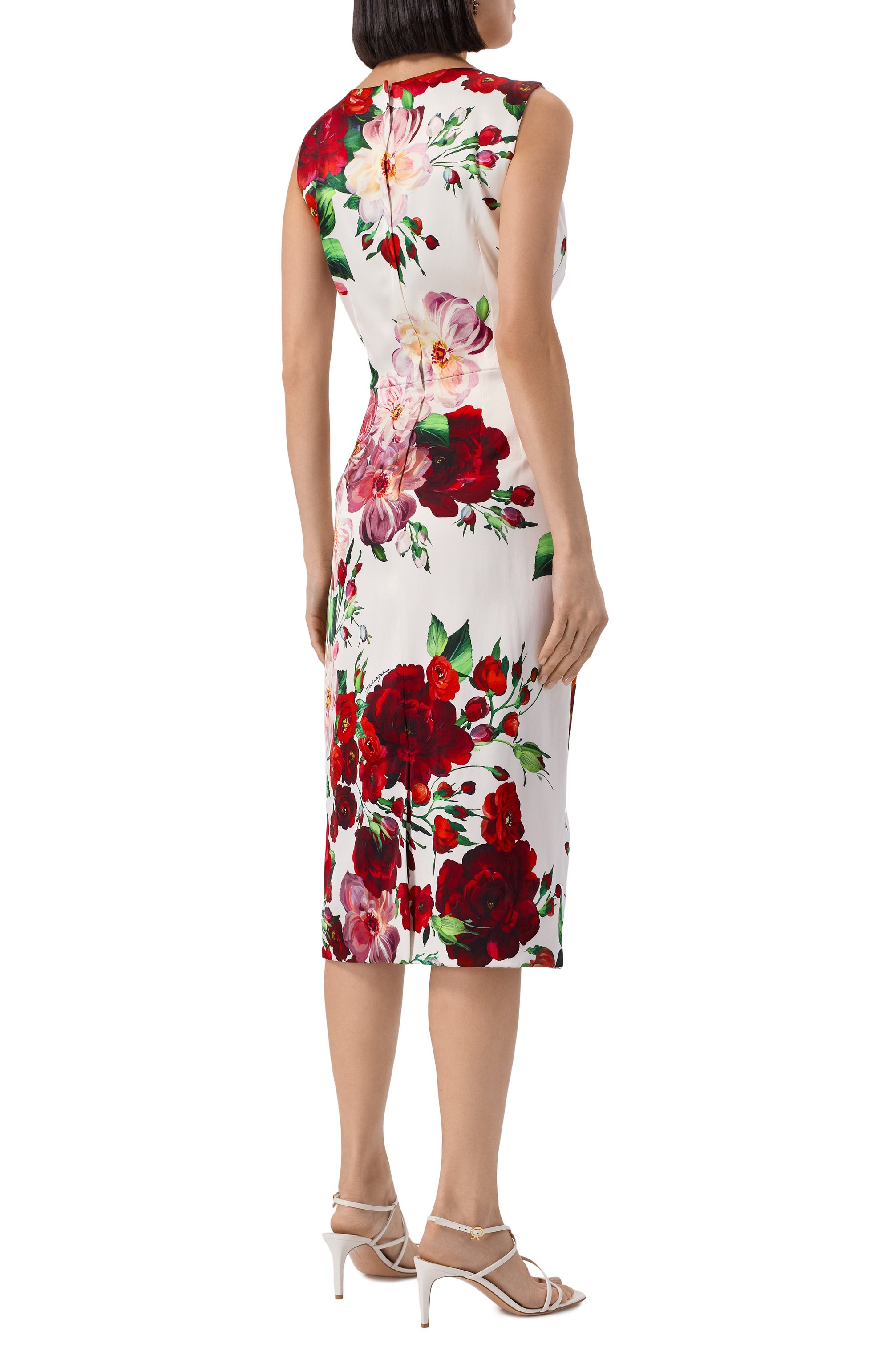 Платье из вискозы DOLCE & GABBANA, арт. F6ZJ6T/FSIB4, фото 4