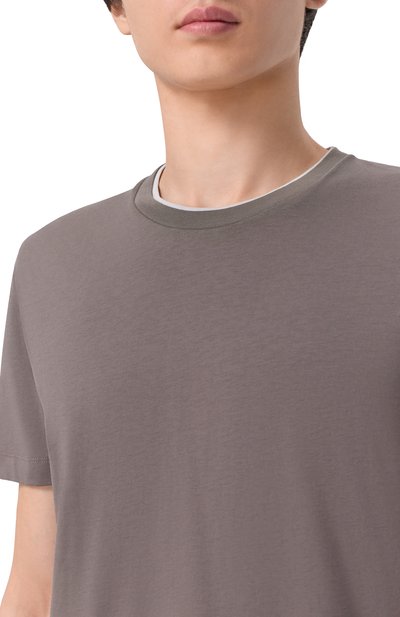 Хлопковая футболка CORNELIANI, арт. 28G571/2A25003, фото 5