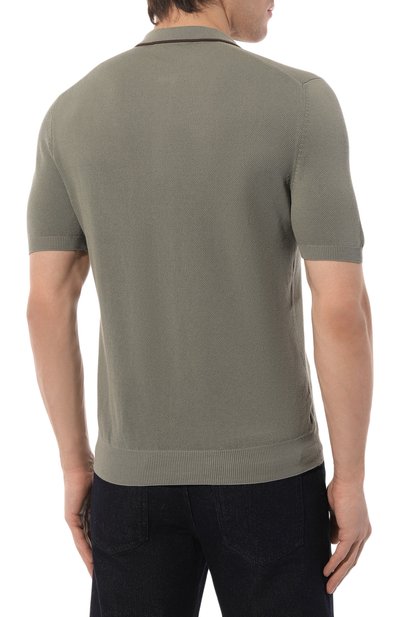 Хлопковое поло  GRAN SASSO, арт. 57157/20642, фото 4