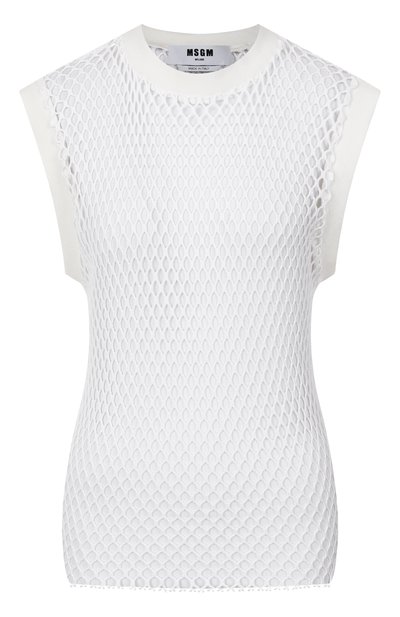 Женский хлопковый топ MSGM, арт. 3842MDT85 257323/257323