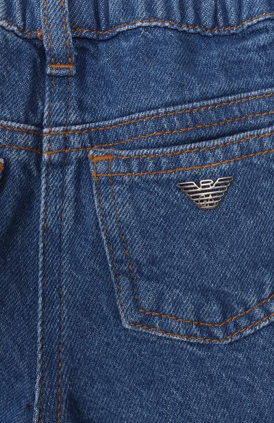 Джинсы EMPORIO ARMANI синего цвета по цене 19650 руб., арт. EB001112/AF21778, фото 3 Джинсы EMPORIO ARMANI, арт. EB001112/AF21778, фото 3