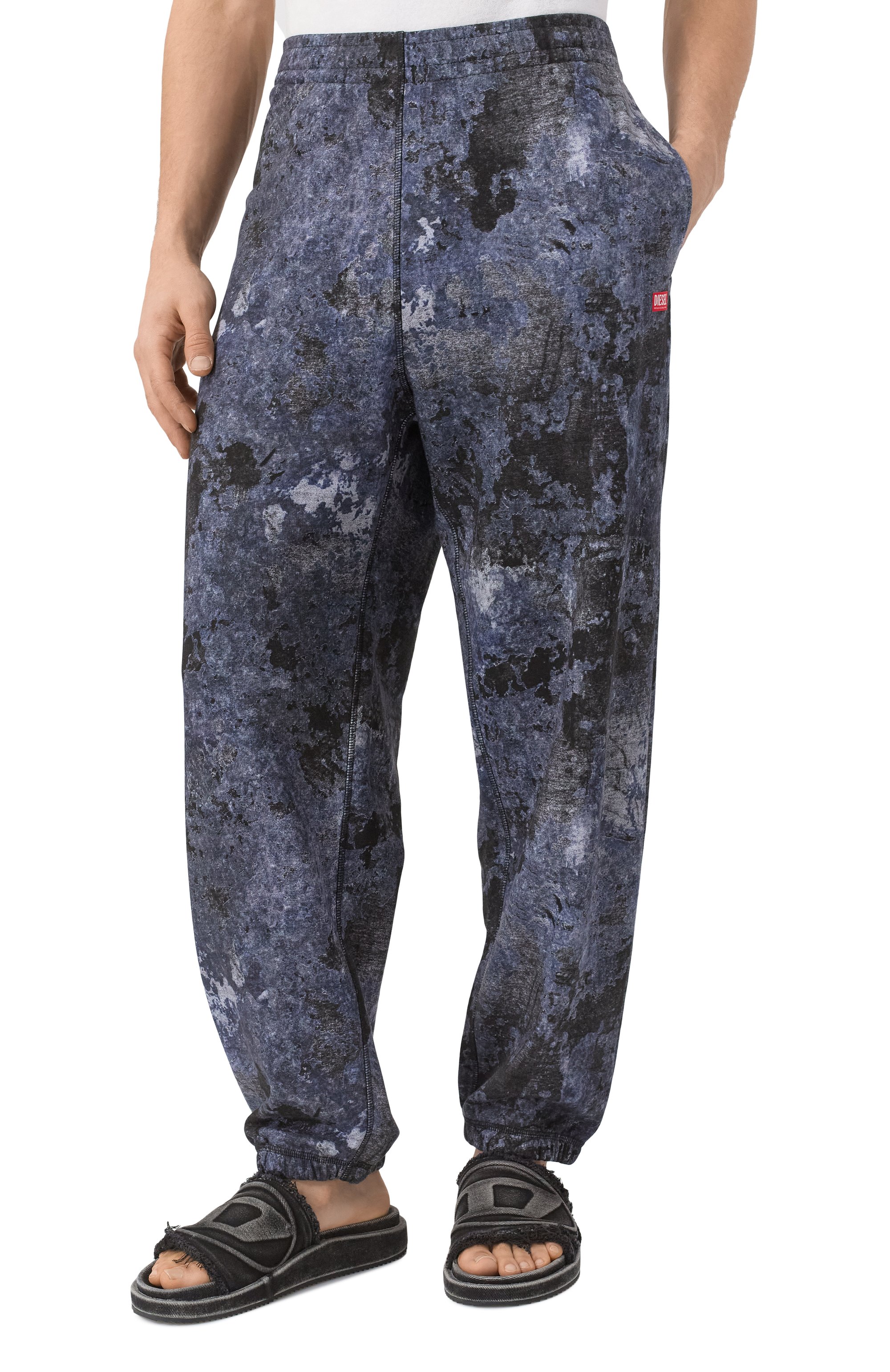 Хлопковые джоггеры DIESEL, арт. A16405/0QLAG, фото 3