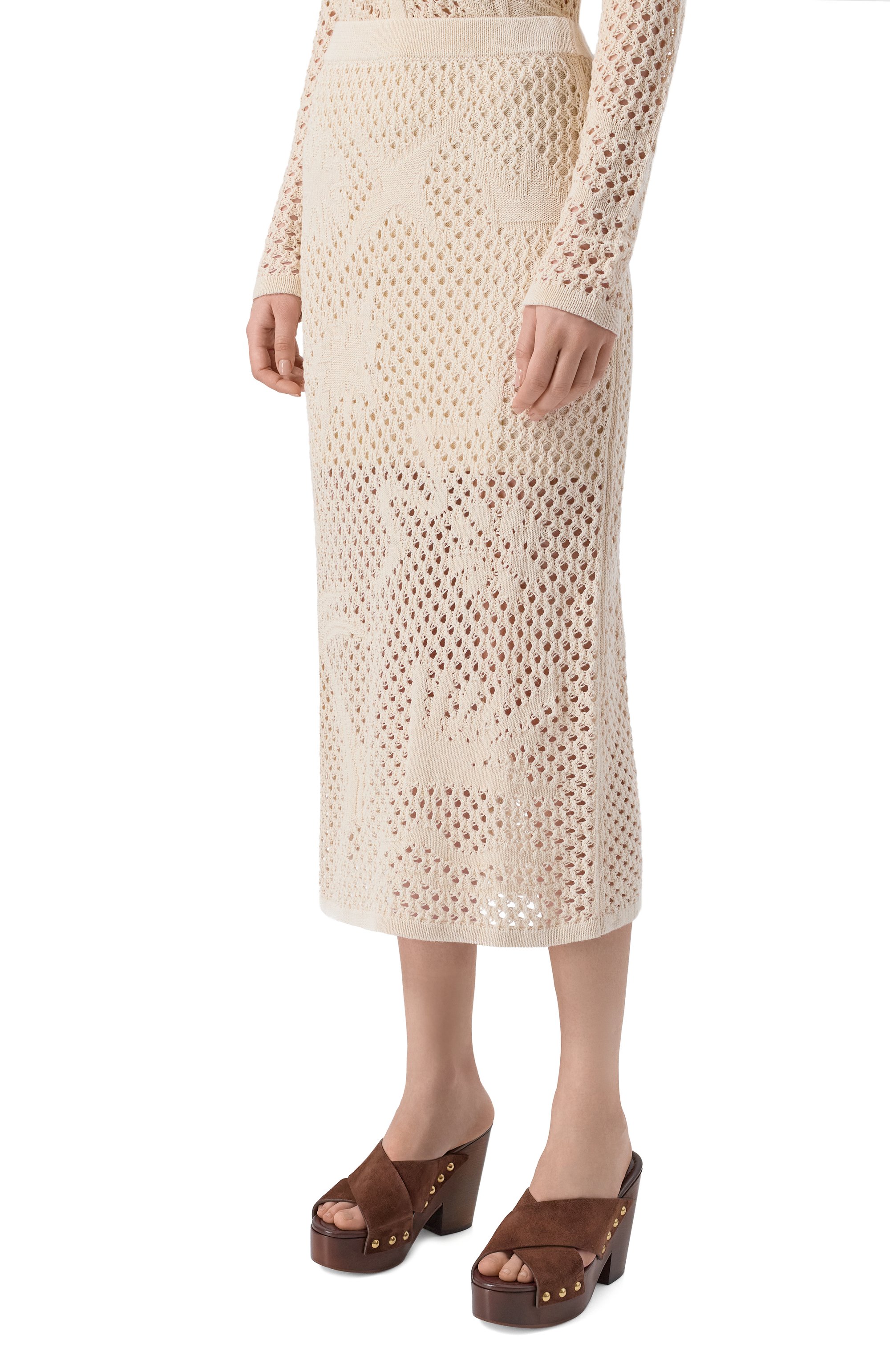 Юбка изо льна и хлопка ZADIG AND VOLTAIRE, арт. KWSK01027, фото 3