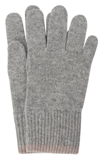 Кашемировые перчатки BRUNELLO CUCINELLI, арт. B22M90100B