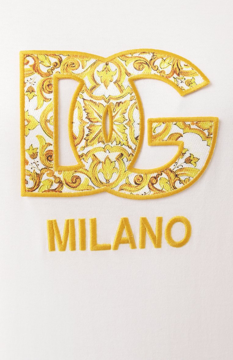 Хлопковая футболка DOLCE & GABBANA, арт. F8N08Z/GDBVX, фото 1