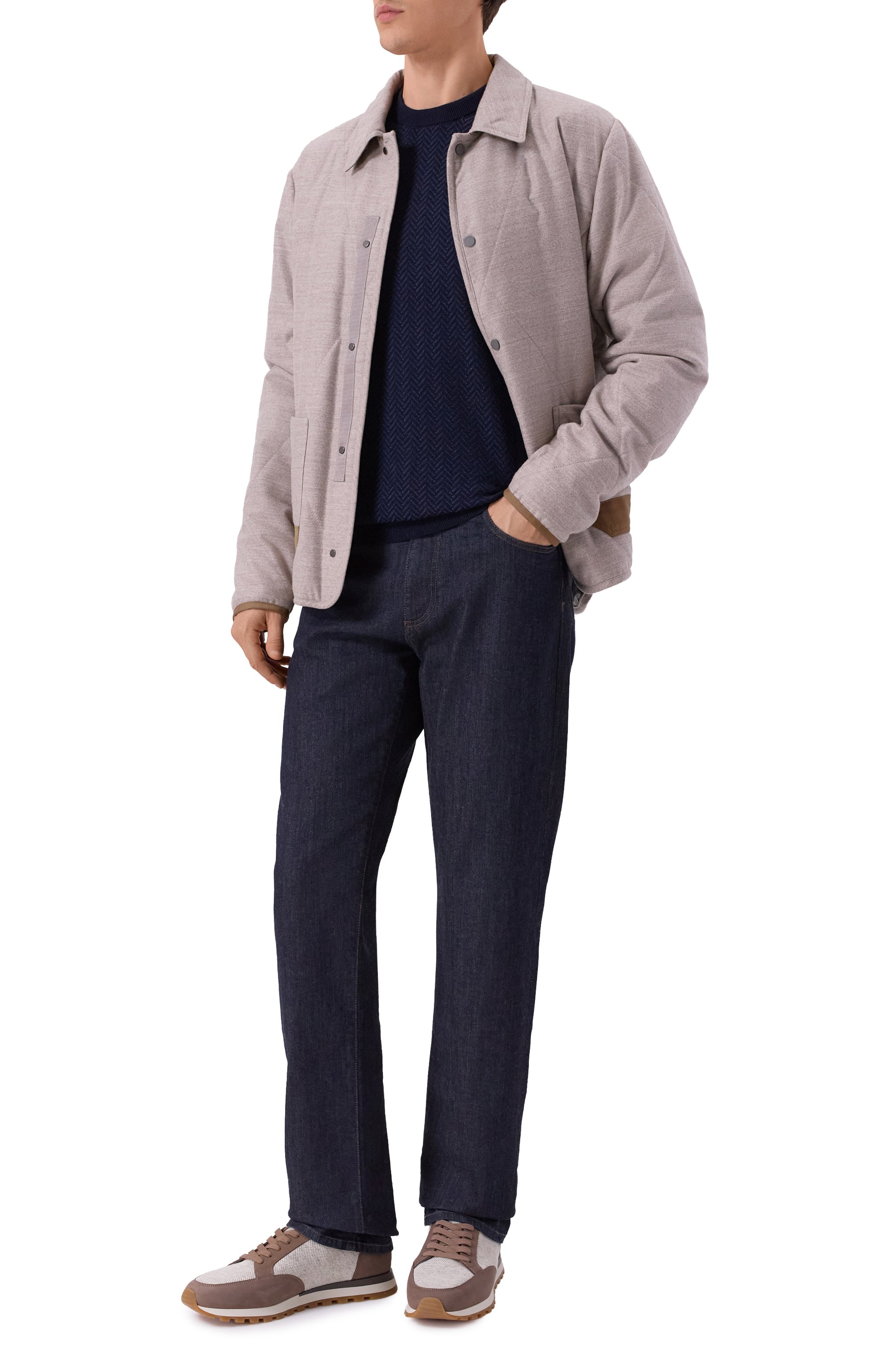 Джемпер из шерсти и хлопка BOSS, арт. 50549985, фото 2