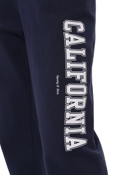 Хлопковые джоггеры SPORTY AND RICH, арт. PA036516501BL32, фото 5