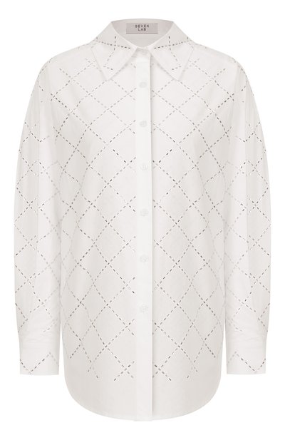 Женская хлопковая рубашка SEVEN LAB, арт. 125-C-W-15-10-006