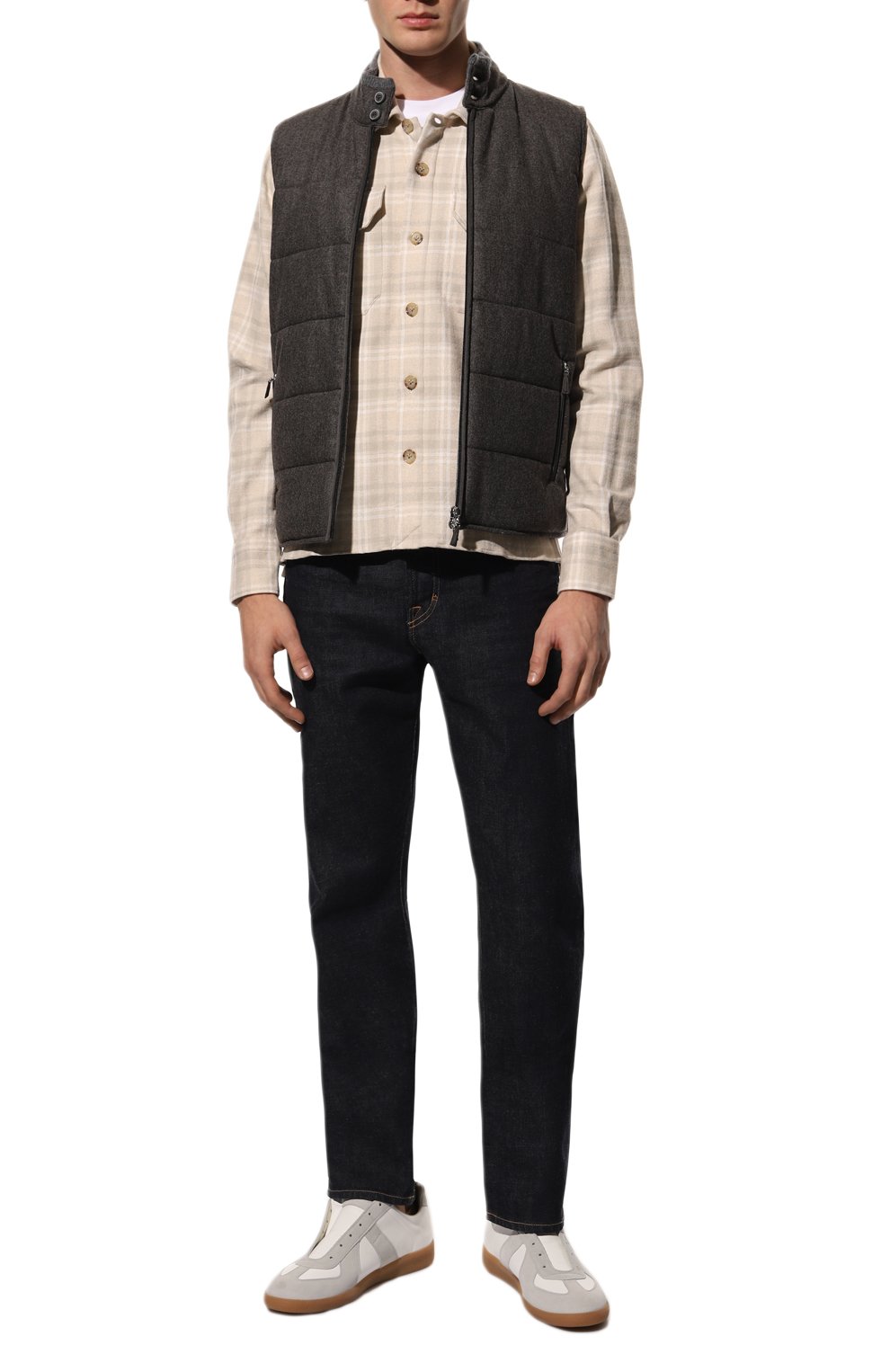 Рубашка из шерсти и хлопка ELEVENTY PLATINUM, арт. F75CAMF07 TES0F163, фото 2