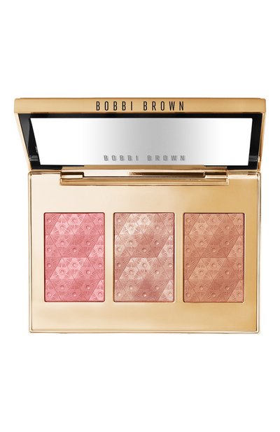 Палетка для макияжа лица luxe cheek & highlighting palette, оттенок rose glow BOBBI BROWN, арт. BBCX-Y3, фото 1