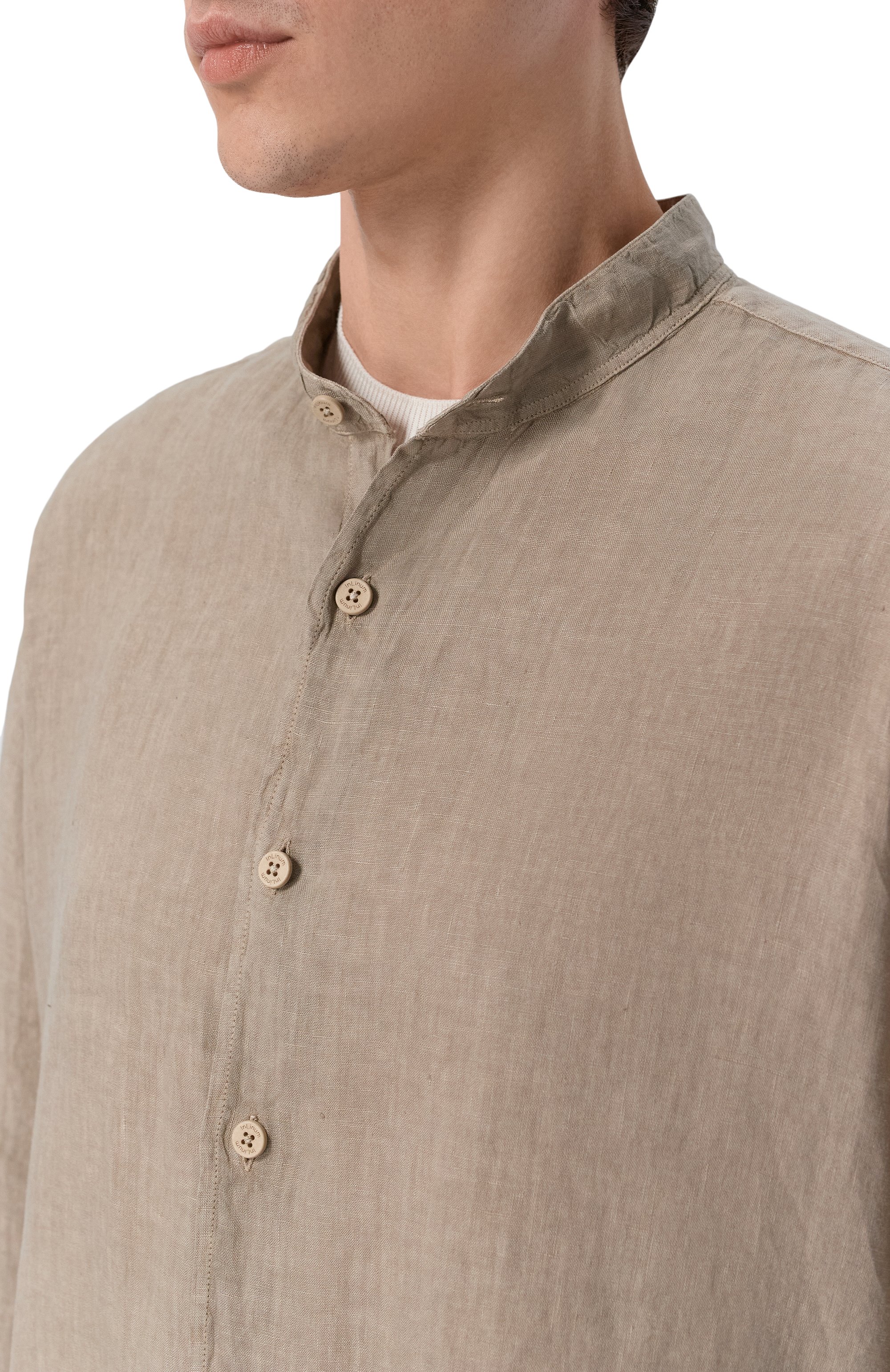 Льняная рубашка INLINUM, арт. VALENTIN0 3/4/BAIA, фото 5