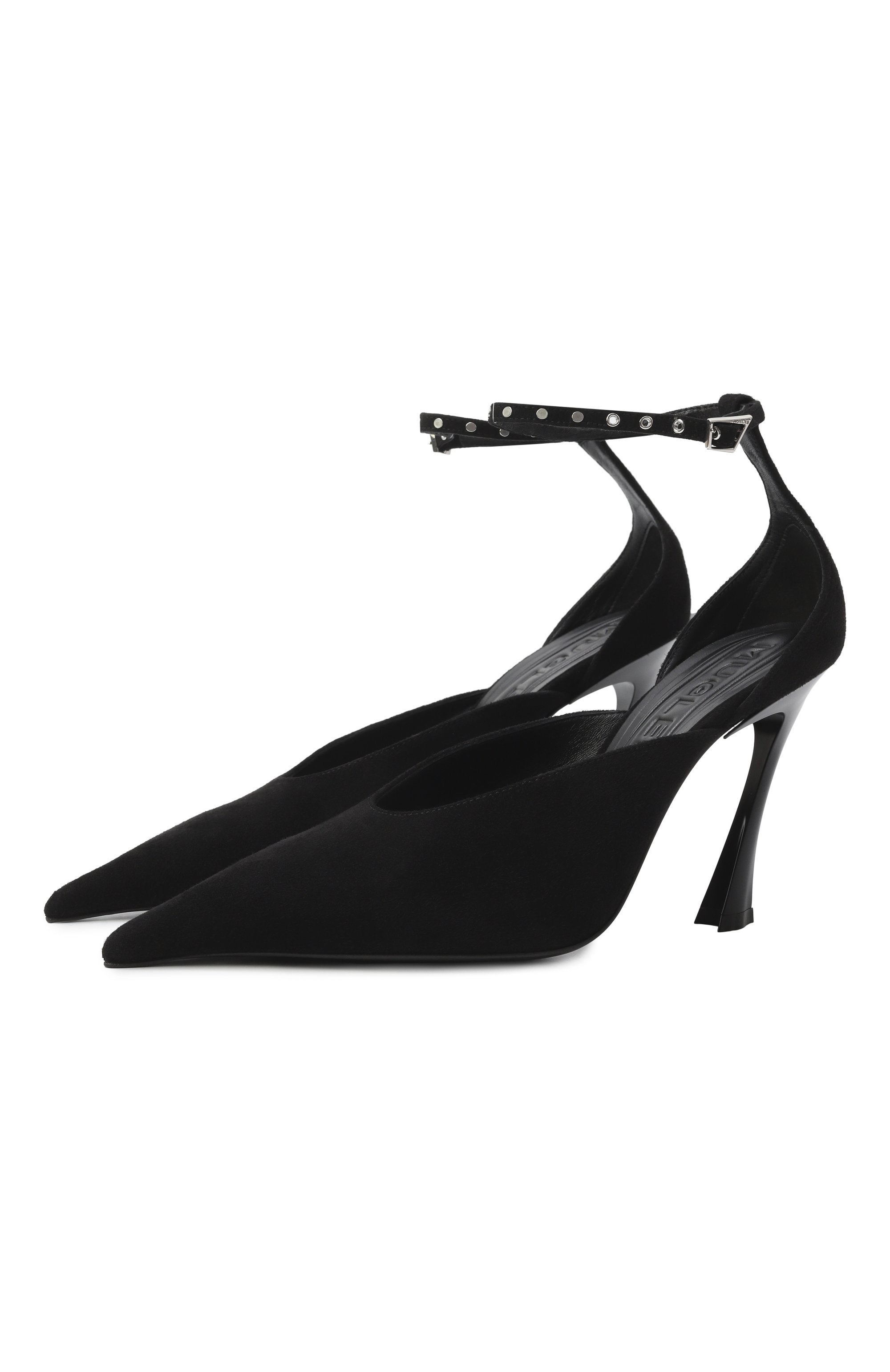 Замшевые туфли MUGLER, арт. MUWSS25SC178_TS001, фото 1