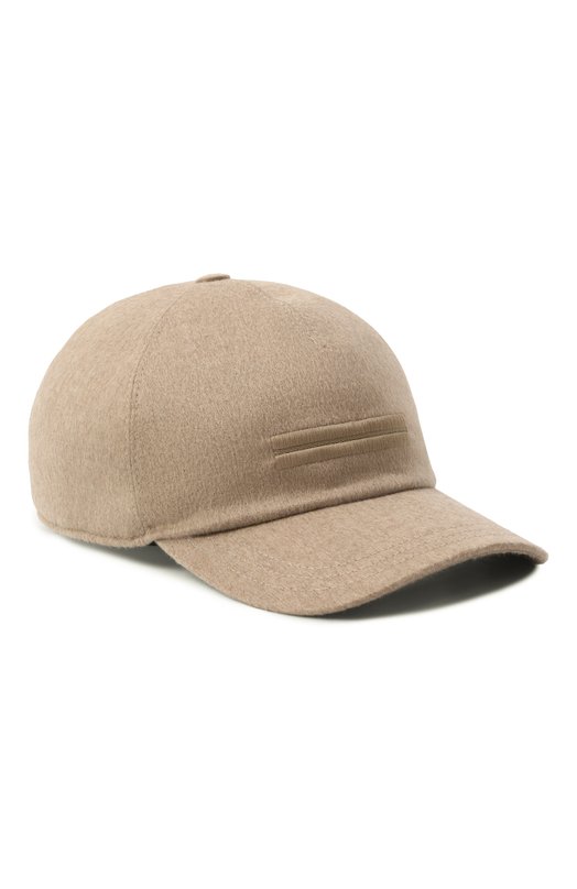 Кашемировая бейсболка Zegna B8D/Z8I09HA8 Бежевый B8D/Z8I09HA8