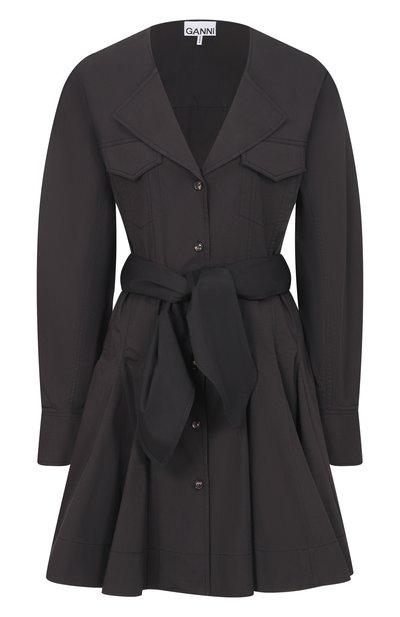 Женское хлопковое платье GANNI, арт. A1030479