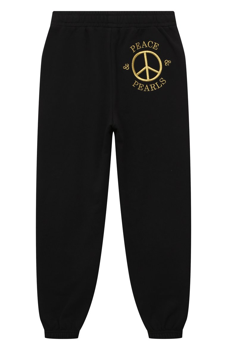 Хлопковые джоггеры MOSCHINO, арт. HDP06A/LCA23/10-14, фото 1