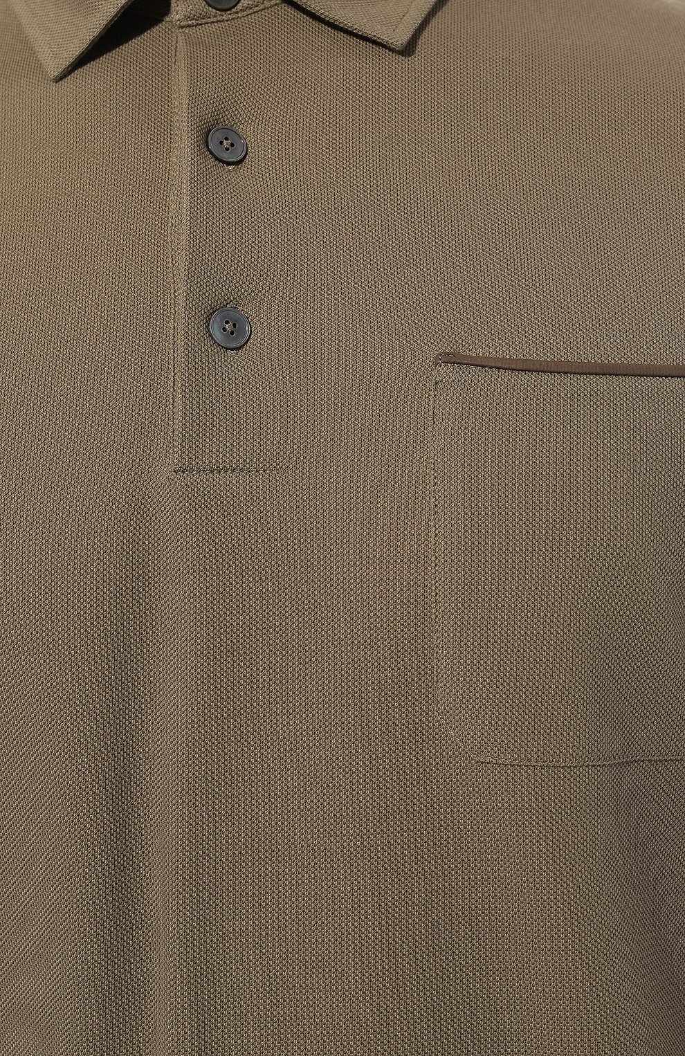 Хлопковое поло ZEGNA, арт. UD392A7/D752, фото 5