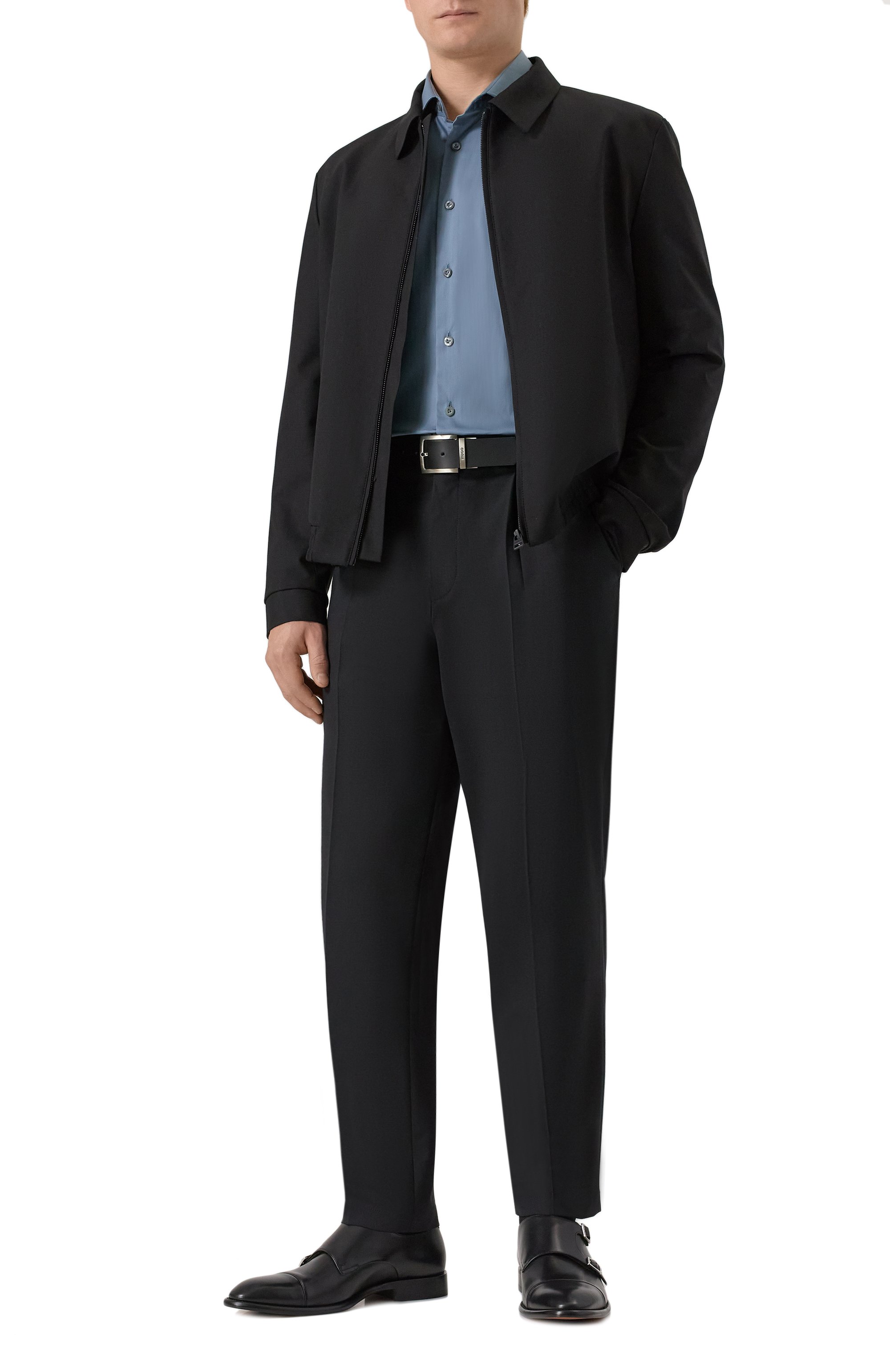 Хлопковая сорочка VAN LAACK голубого цвета по цене 24300 руб., арт. VL-RIK0S-SF/130830/770, фото 2 Хлопковая сорочка VAN LAACK, арт. VL-RIK0S-SF/130830/770, фото 2