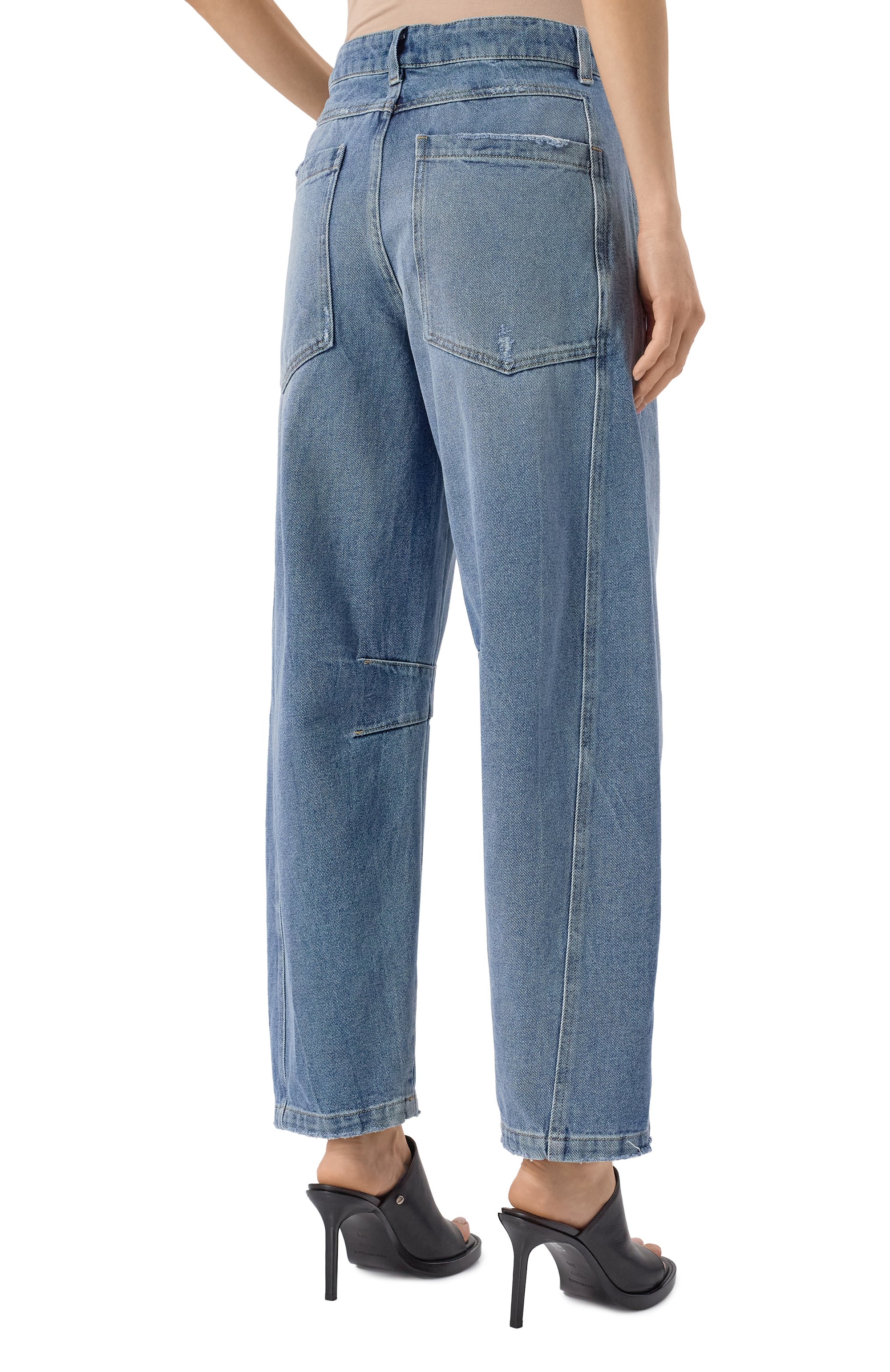 Джинсы ANDREA YA'AQOV голубого цвета по цене 55750 руб., арт. 25WDEN14, фото 4 Джинсы ANDREA YA'AQOV, арт. 25WDEN14, фото 4