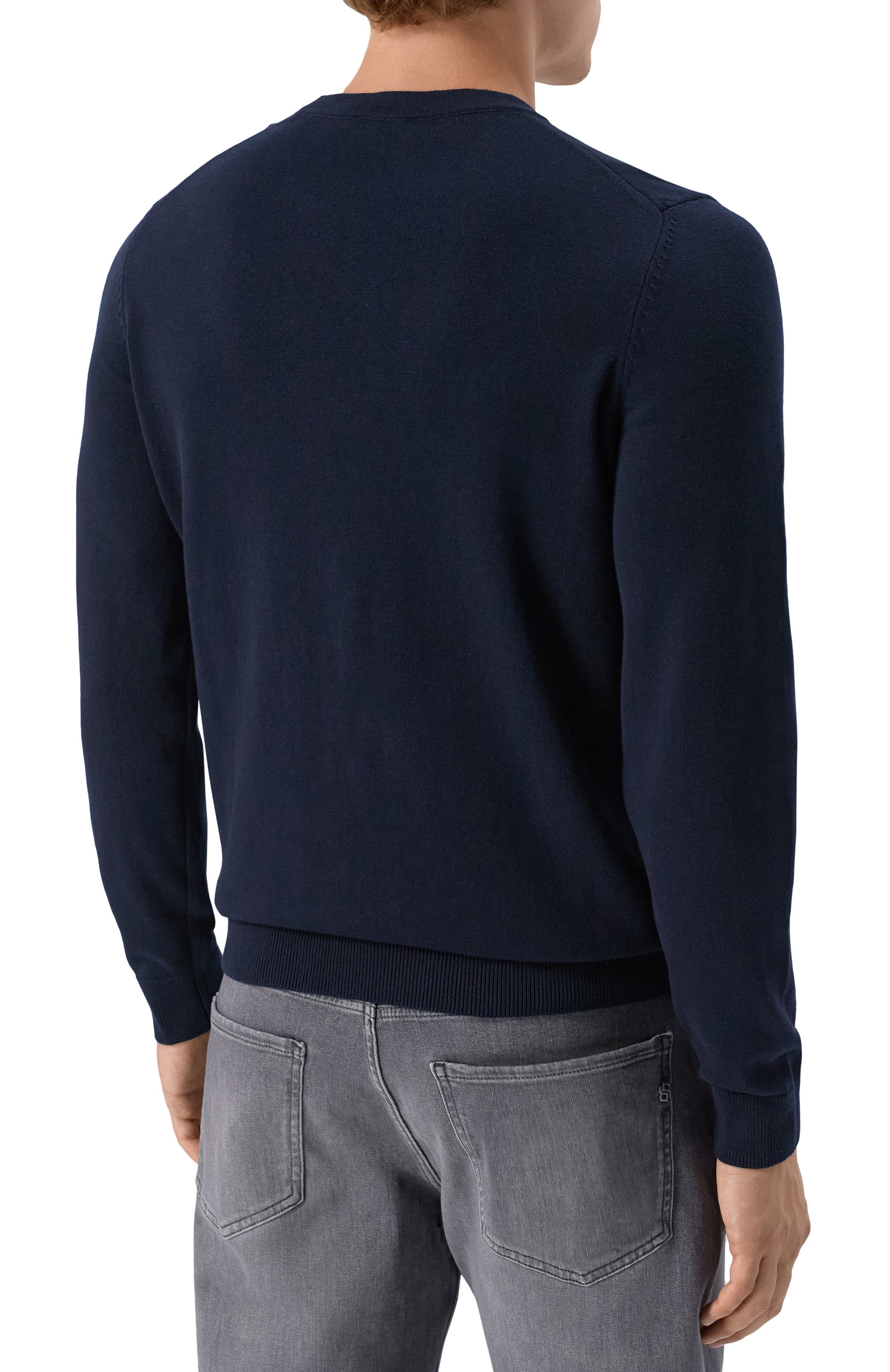 Хлопковый джемпер HUGO, арт. 50475083, фото 4