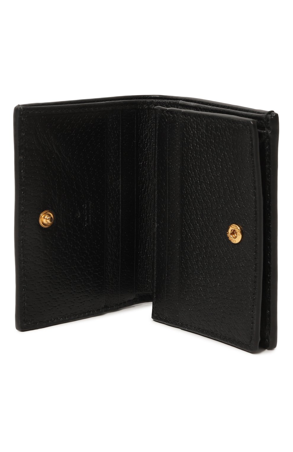 Кожаное портмоне ophidia gg GUCCI черного цвета по цене 51840 руб., арт. 523155 DJ2DG, фото 3 Кожаное портмоне ophidia gg GUCCI, арт. 523155 DJ2DG, фото 3
