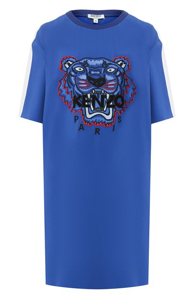 Женское платье с вышитым логотипом бренда KENZO, арт. 2R00645AC