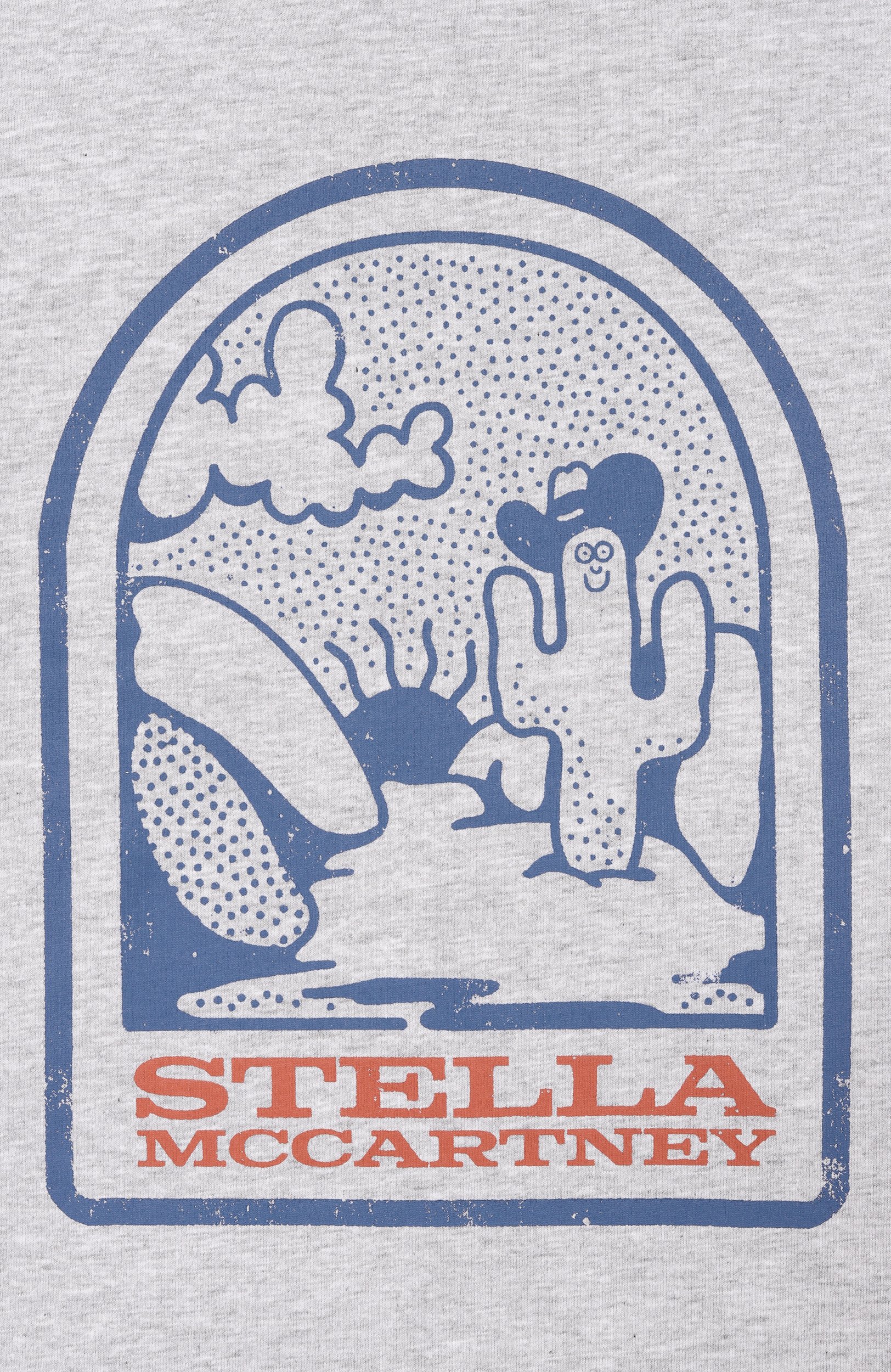 Хлопковая футболка STELLA MCCARTNEY, арт. TZ8P11, фото 3