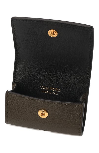 Кожаный чехол для airpods pro TOM FORD хаки цвета по цене 46450 руб., арт. S0408T-LCL095, фото 4 Кожаный чехол для airpods pro TOM FORD, арт. S0408T-LCL095, фото 4