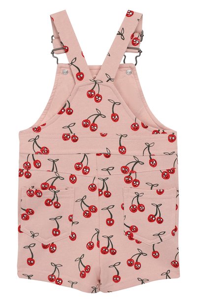 Хлопковый комбинезон STELLA MCCARTNEY розового цвета по цене 6480 руб., арт. 540000/SMJF5, фото 2 Хлопковый комбинезон STELLA MCCARTNEY, арт. 540000/SMJF5, фото 2