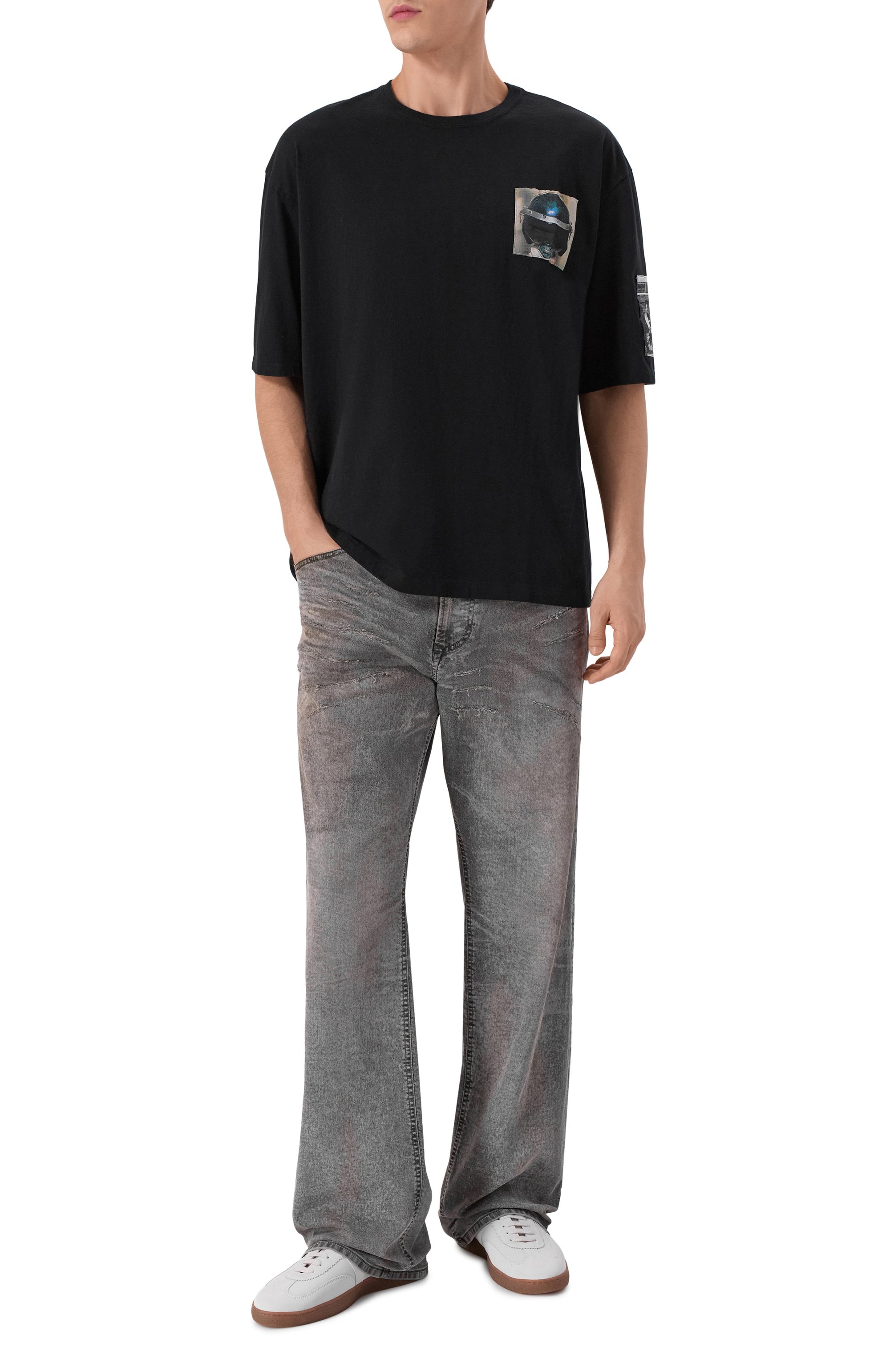 Хлопковая футболка UNDERCOVER, арт. UC2E4813-2, фото 2