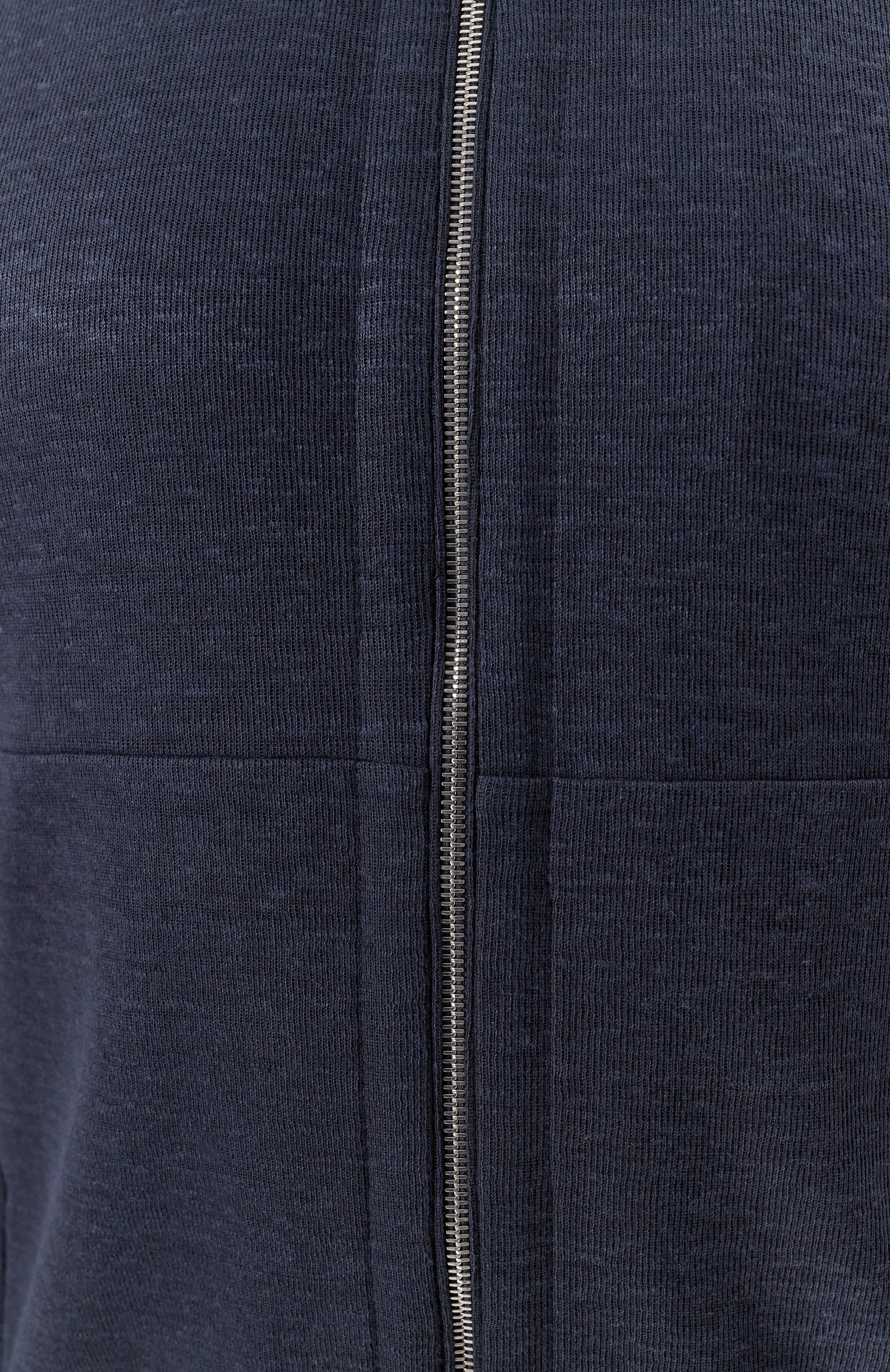Кардиган изо льна и хлопка CORTIGIANI темно-синего цвета по цене 141000 руб., арт. 2AF610, фото 5 Кардиган изо льна и хлопка CORTIGIANI, арт. 2AF610, фото 5