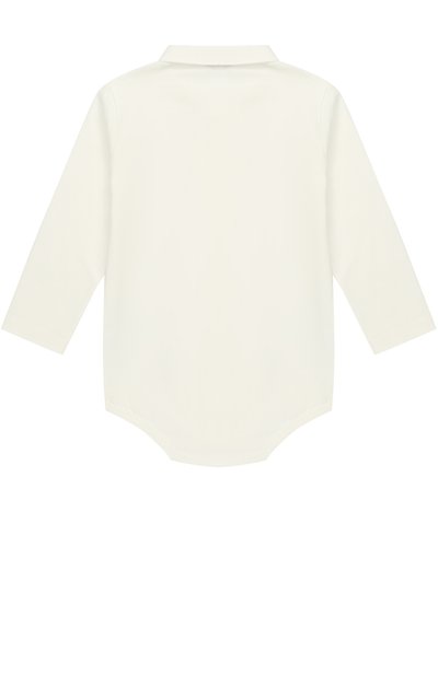 Хлопковое боди с воротником IL GUFO, арт. A17MB051M0032/12M-18M, фото 2