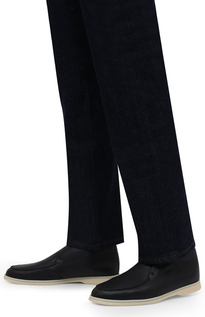 Кожаные ботинки open walk LORO PIANA, арт. FAI3276, фото 3