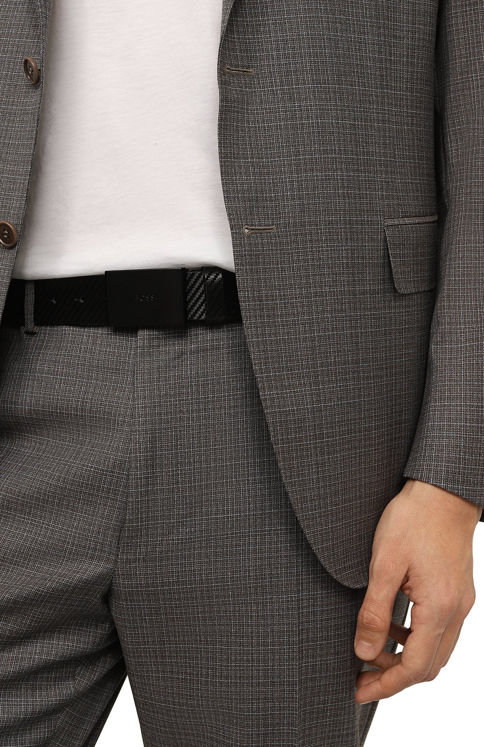 Кожаный ремень BOSS, арт. 50486758, фото 2