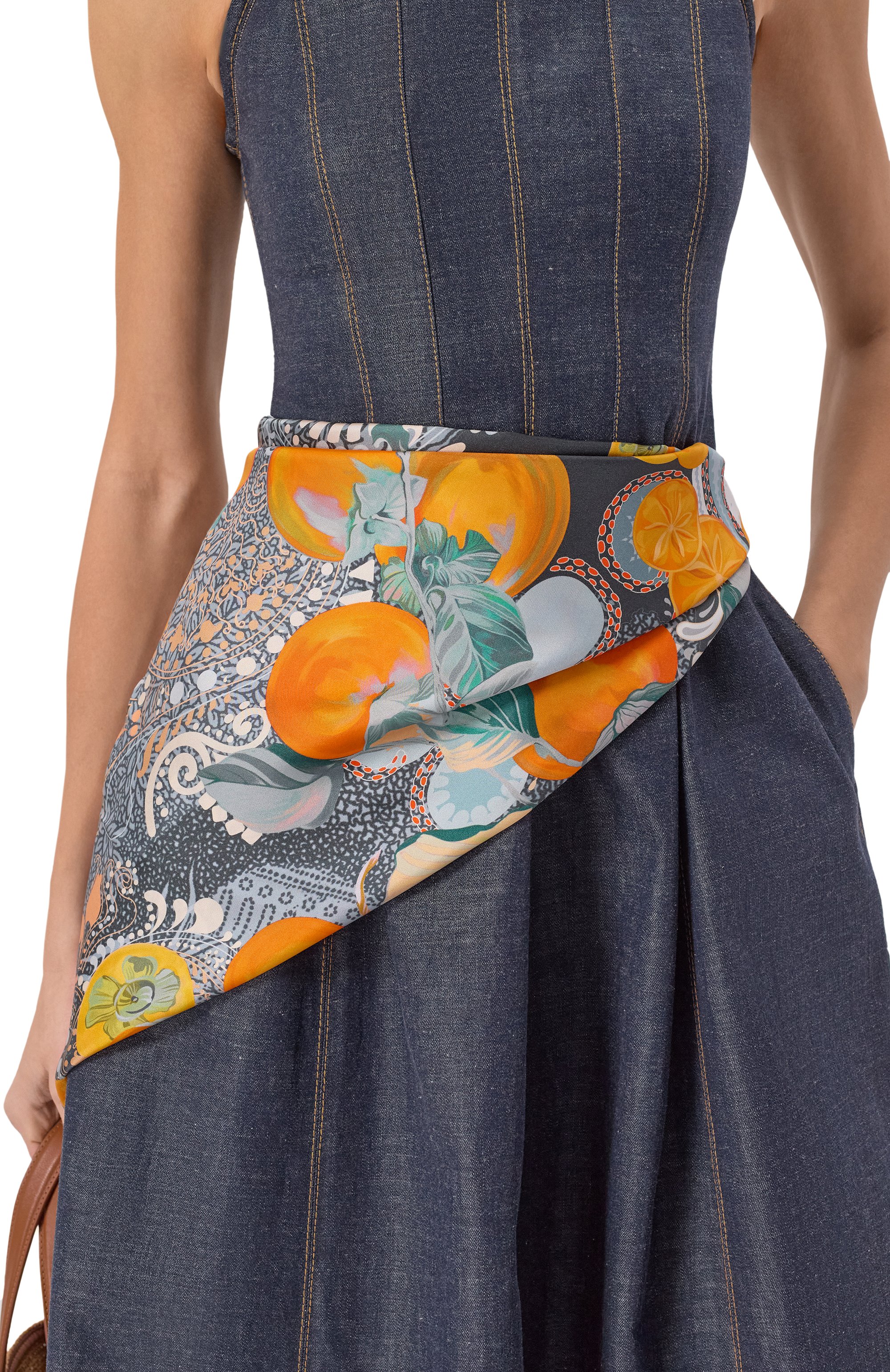 Шелковый платок persimmon RADICAL CHIC, арт. 711353.07.09, фото 2