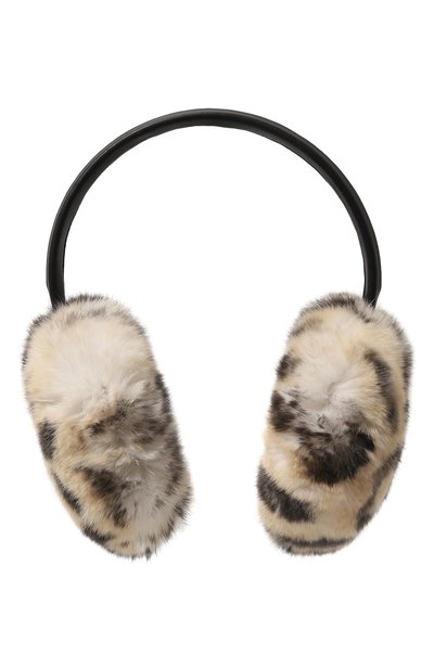 Меховые наушники из кролика YVES SALOMON, арт. 23WAA110XXREXX, фото 3