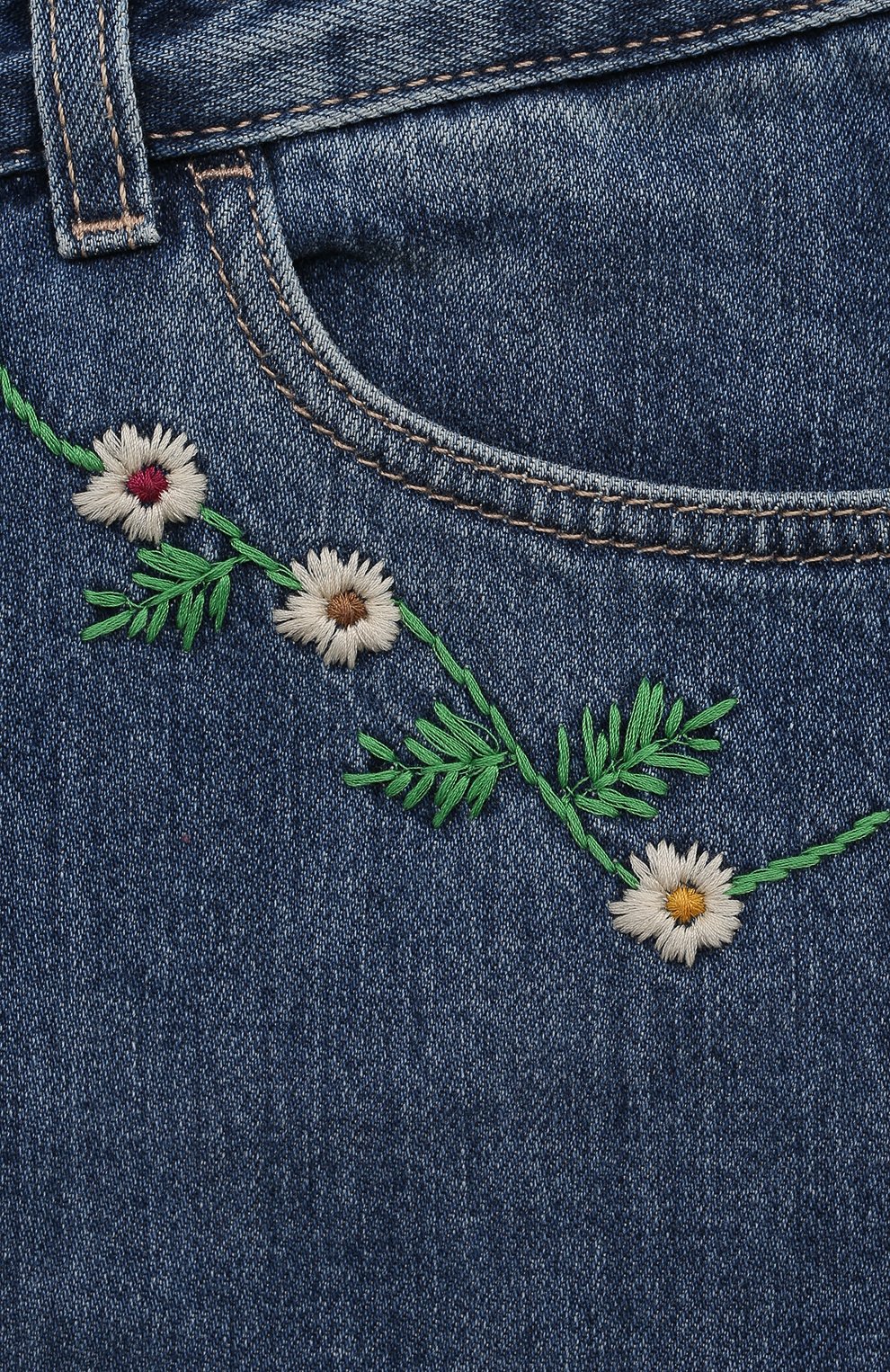 Джинсы GUCCI синего цвета по цене 64800 руб., арт. 595879 XDA2A, фото 3 Джинсы GUCCI, арт. 595879 XDA2A, фото 3