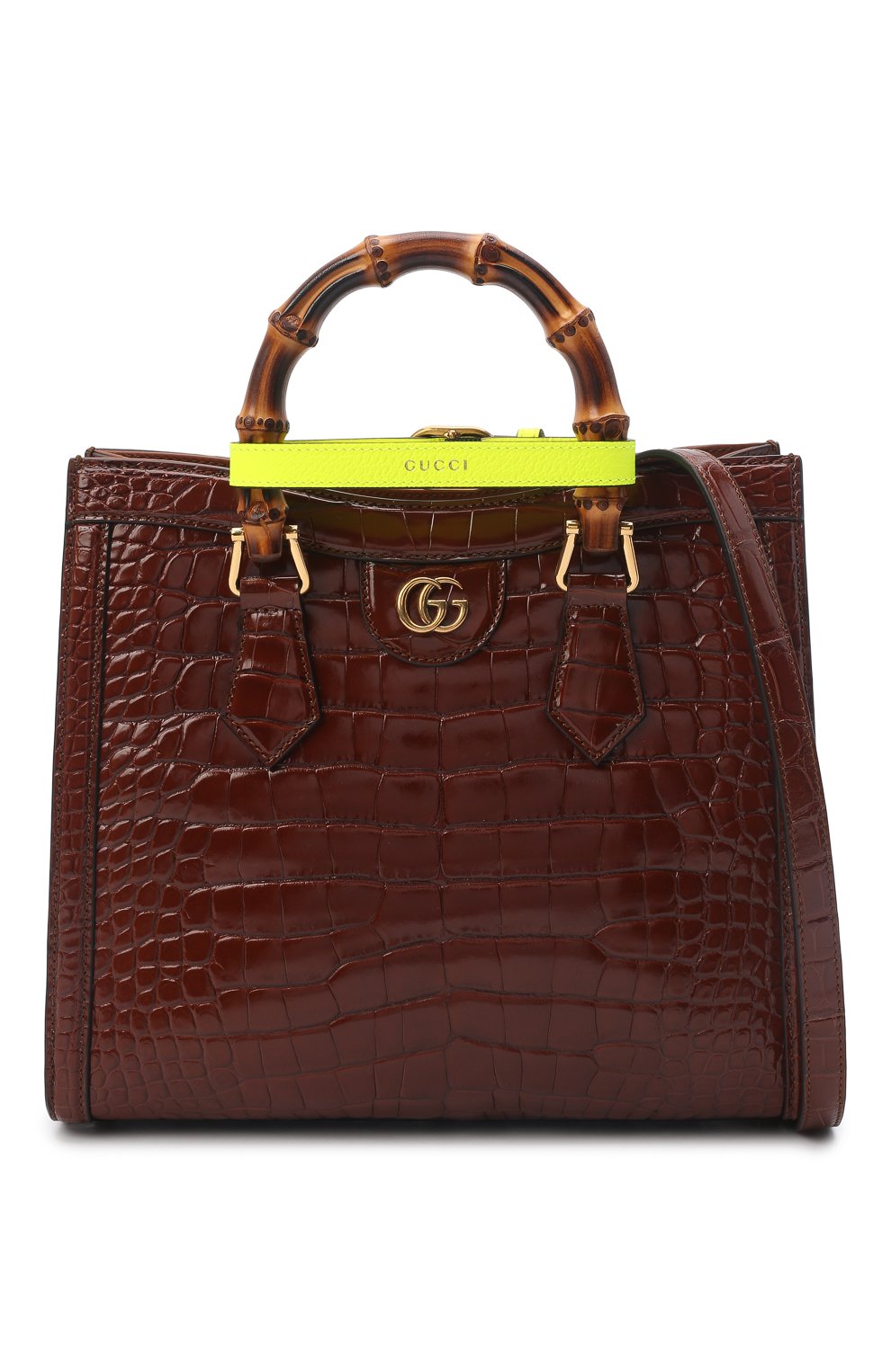 Сумка diana small из кожи аллигатора GUCCI, арт. 660195/EZINT/AMIS, фото 6