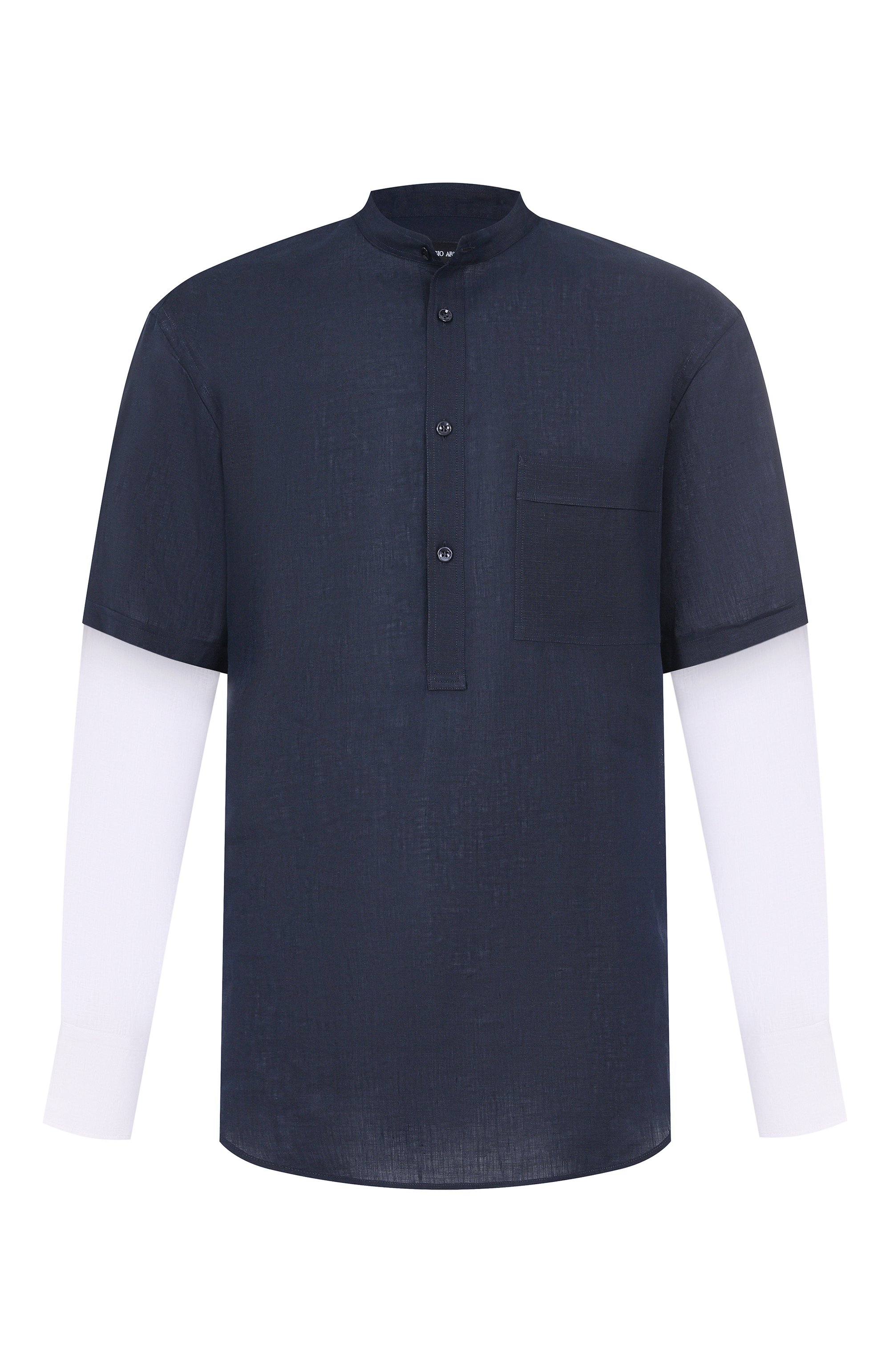 Льняная рубашка GIORGIO ARMANI, арт. GM001396/TE11049, фото 1