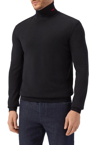 Шерстяная водолазка HUGO, арт. 50474174, фото 3