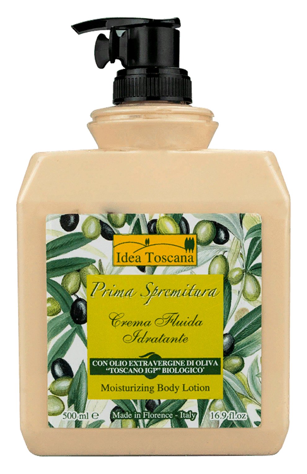Увлажняющий лосьон для тела prima spremitura (500ml) IDEA TOSCANA бесцветного цвета по цене 3220 руб., арт. 30484, фото 1 Увлажняющий лосьон для тела prima spremitura (500ml) IDEA TOSCANA, арт. 30484, фото 1