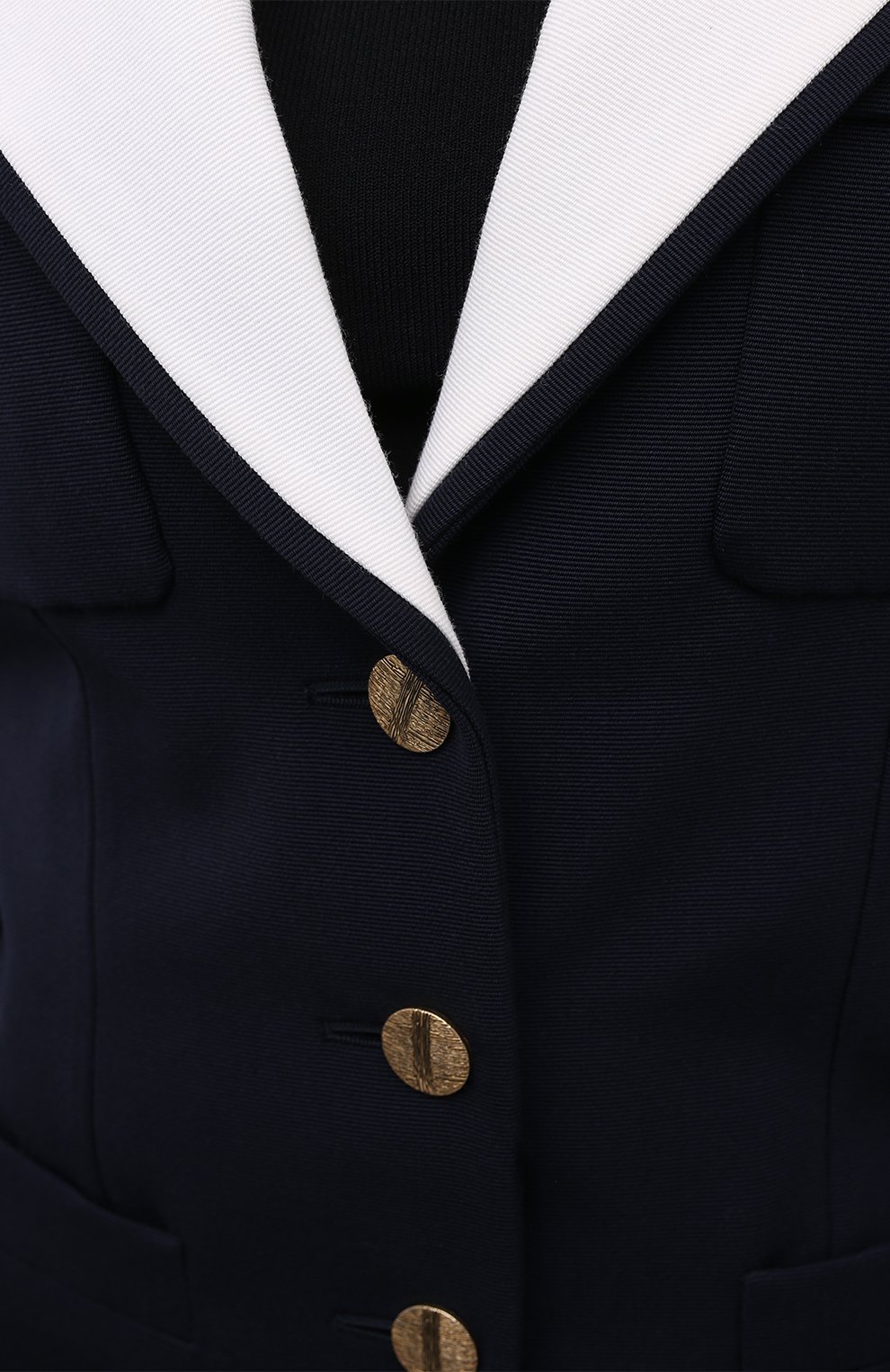 Шерстяной жакет SAINT LAURENT, арт. 636875/Y806V, фото 5