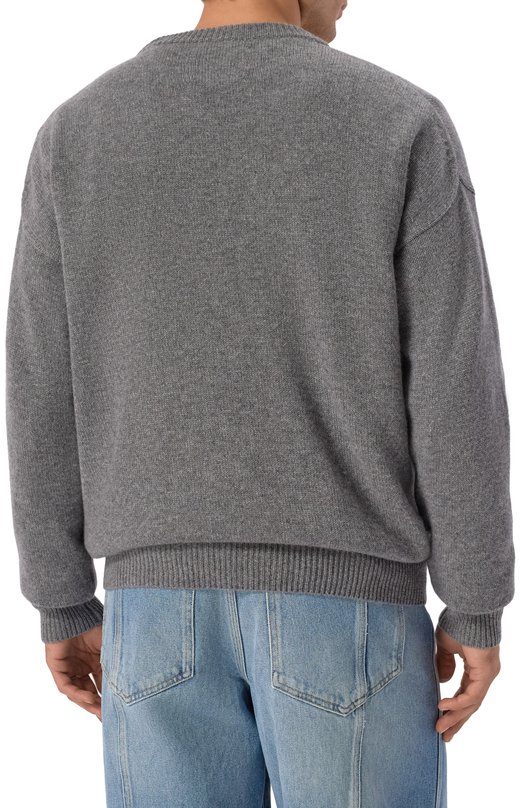 Кашемировый свитер Jil Sander J21GP0028-J13208 Серый  J21GP0028-J13208 Фото 4