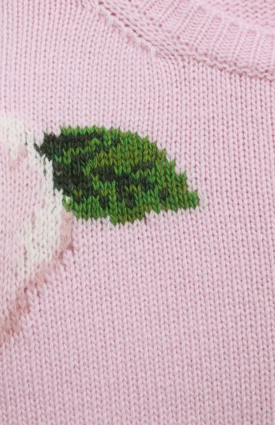 Шерстяной пуловер MONNALISA, арт. 790600, фото 3